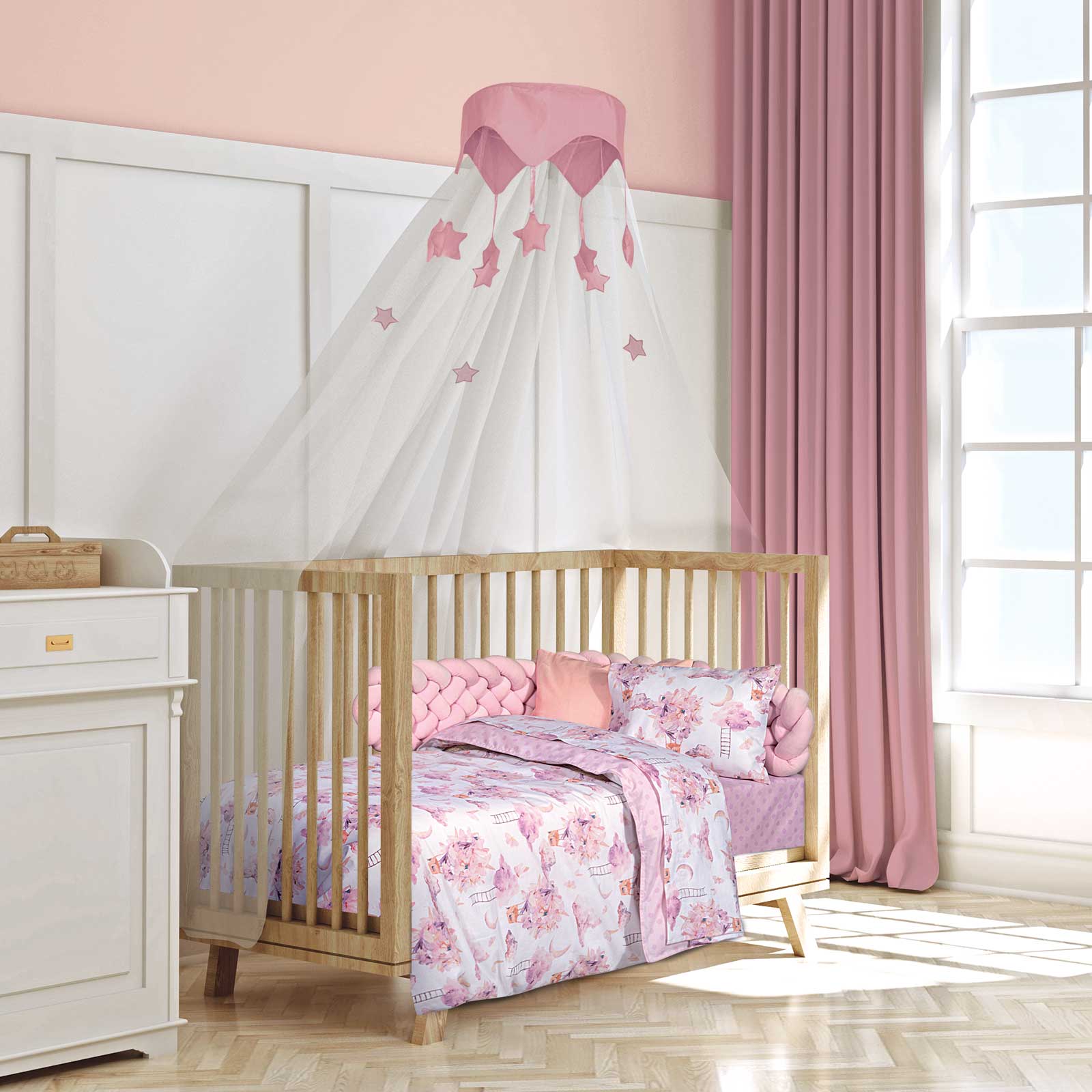 Greenwich Polo Club Σετ Σεντόνια Κούνιας 130x170 8864 - Image 3