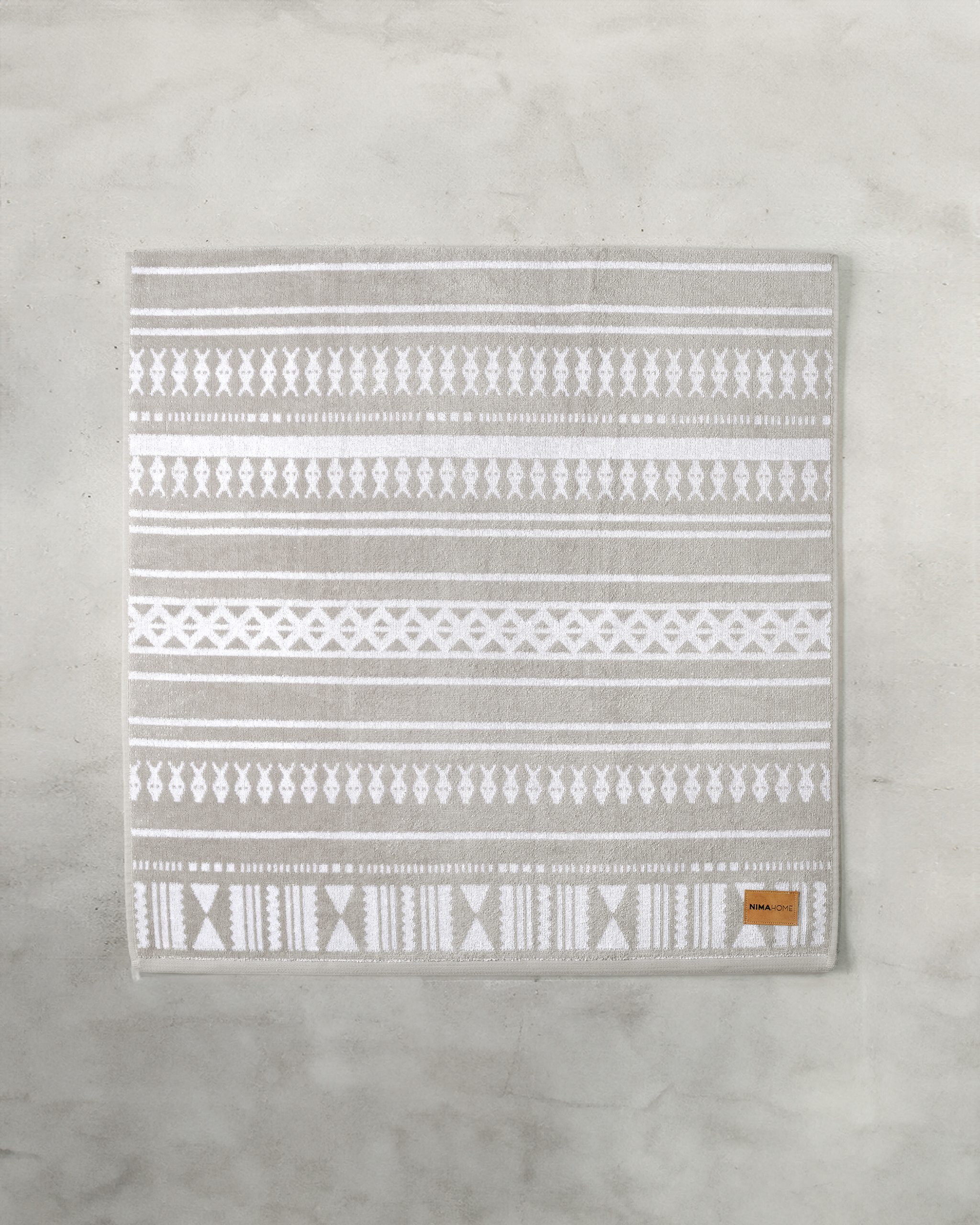 Nima Home Σετ Πετσέτες 2 Τμχ. Προσώπου 50x90 Σώματος 70x140 Tierra - Image 2