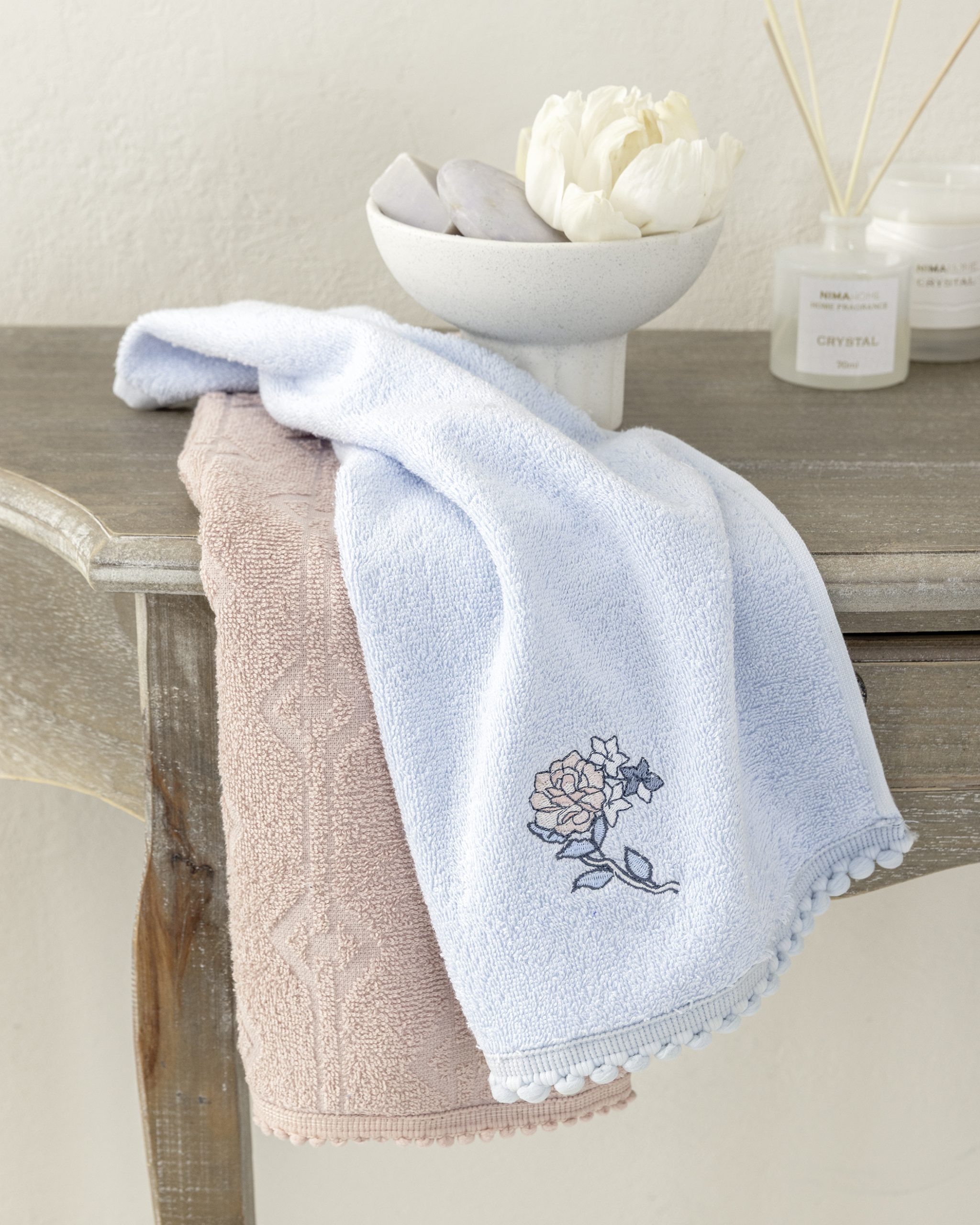 Nima Home Σετ Πετσέτες Χεριών 2 Τμχ. 30x50 Reve