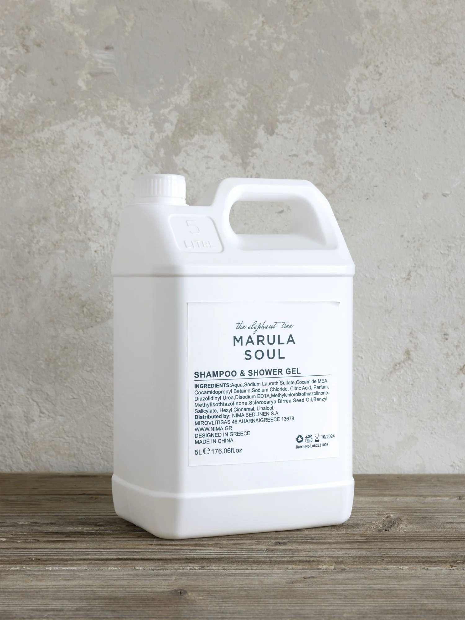 Hotel Υγρό Shampoo & Shower Gel 5L - Marula