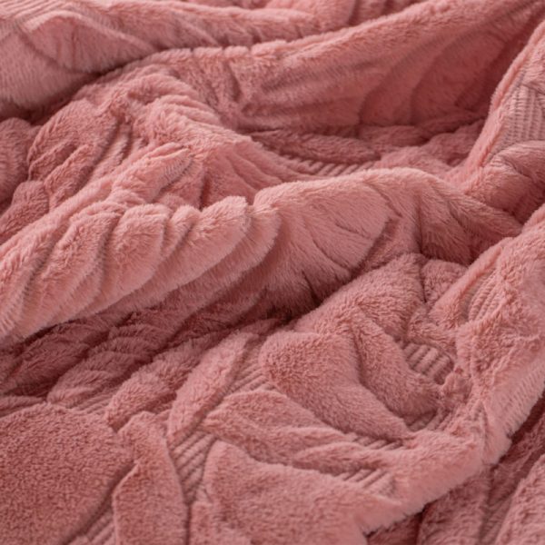 Anna Riska Κουβερτοπάπλωμα King Size 240x260 Lucia 2 Blush Pink - Image 4