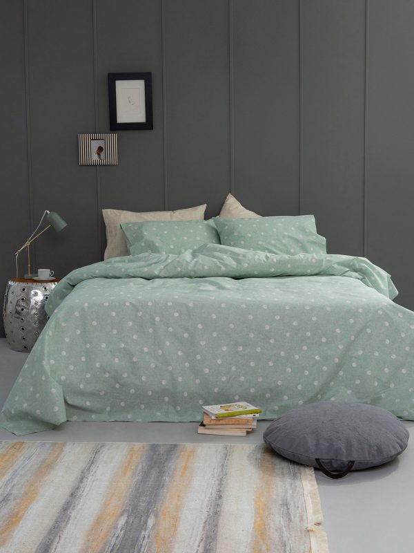 Palamaiki Κουρτίνα Παιδική Με Τρέσα 140x260 Luminous Fleck Pistachio - Image 5