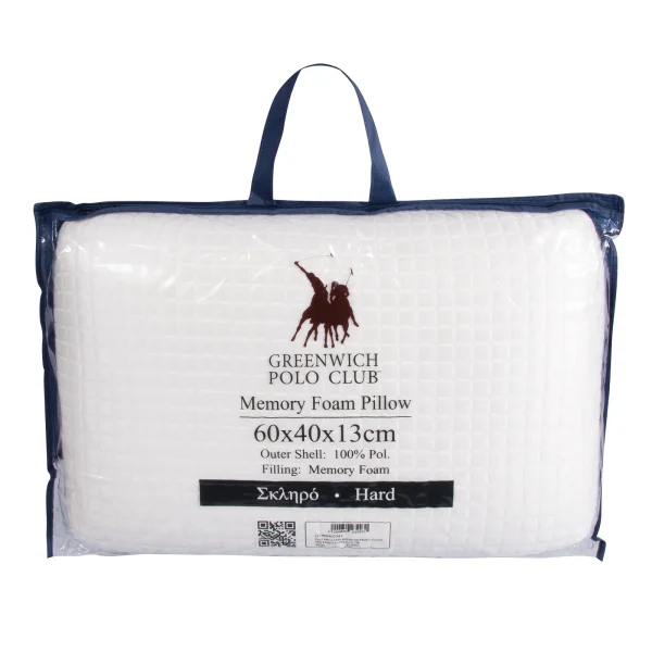 Greenwich Polo Club Μαξιλάρι ΄Υπνου 40x60+13 Memory Foam Hard 2343 - Image 5