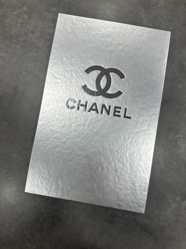 Διακοσμητικό Κουτί 16x26x4cm Chanel Silver - Image 4