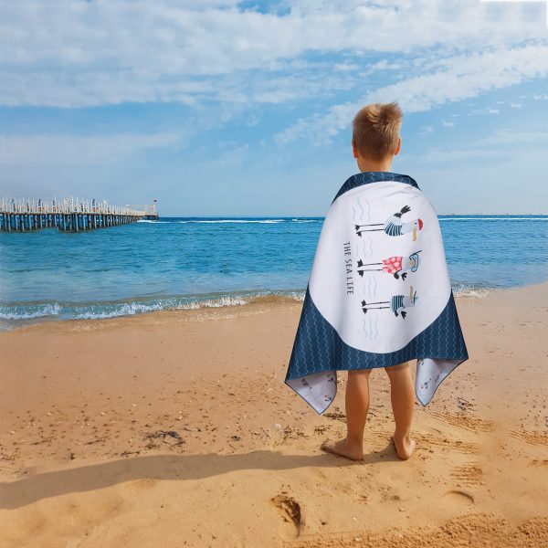 Greenwich Polo Club Πετσέτα Θαλάσσης 70x140 Junior Micro 3880 - Image 5