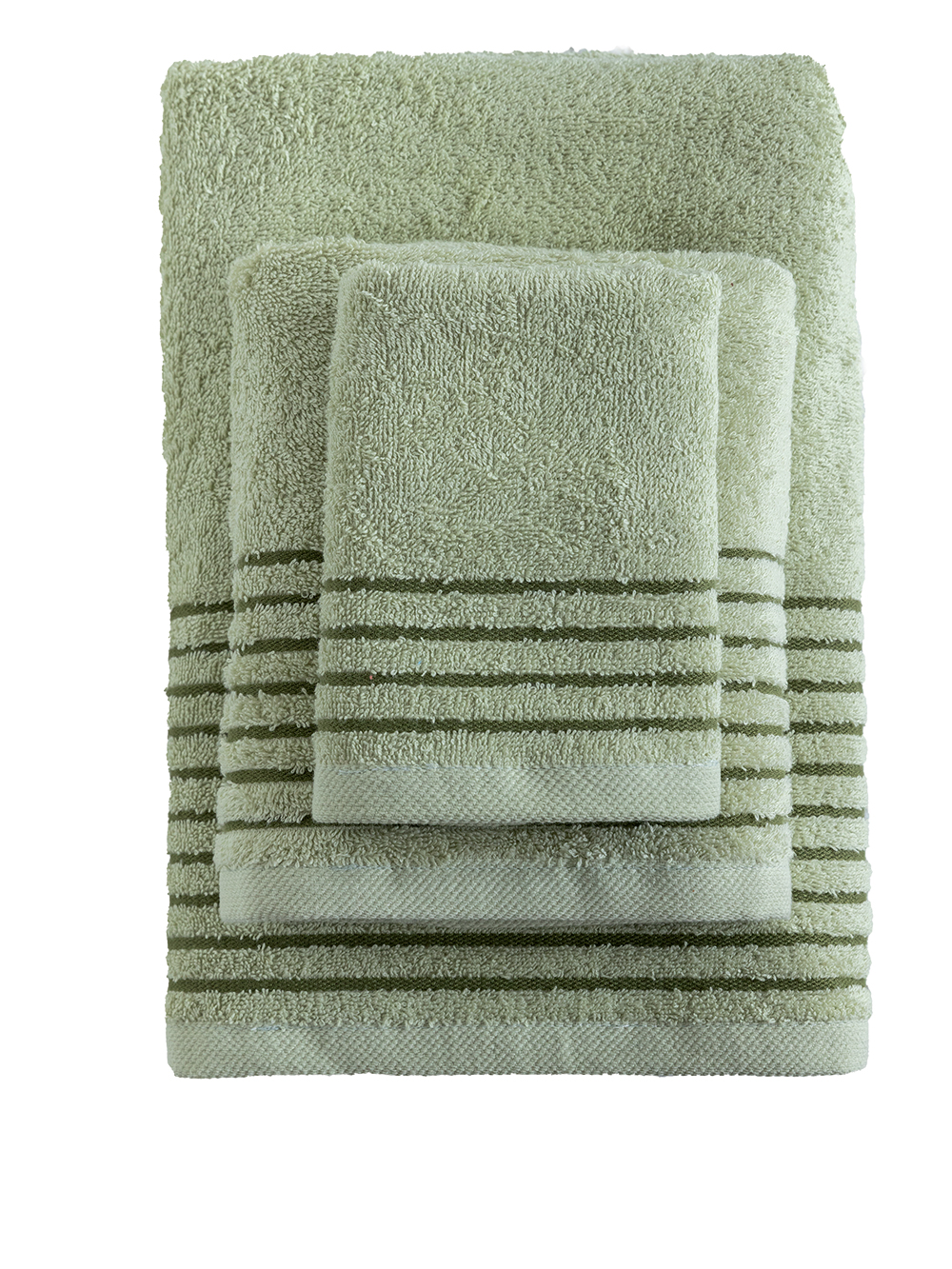 Palamaiki Σετ Πετσέτες 3 Τμχ. 30x50, 50x90, 70x140 Ser Green - Image 3