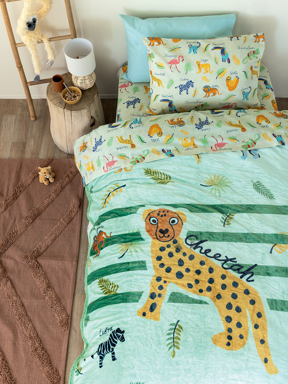 Palamaiki Κουβέρτα Velour Fleese Μονή 160x220 SW100
