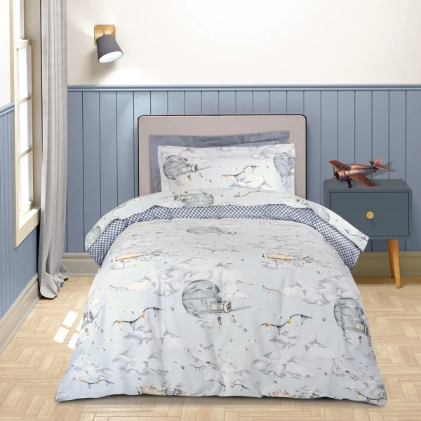 Greenwich Polo Club Σετ Σεντόνια Μονά 170x260 Junior 8852 - Image 4