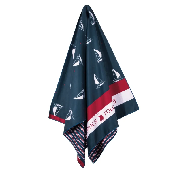 Greenwich Polo Club Πετσέτα Θαλάσσης 80x170 Micro 4026 - Image 5