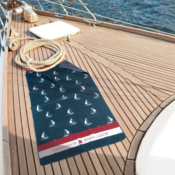 Greenwich Polo Club Πετσέτα Θαλάσσης 80x170 Micro 4026 - Image 6