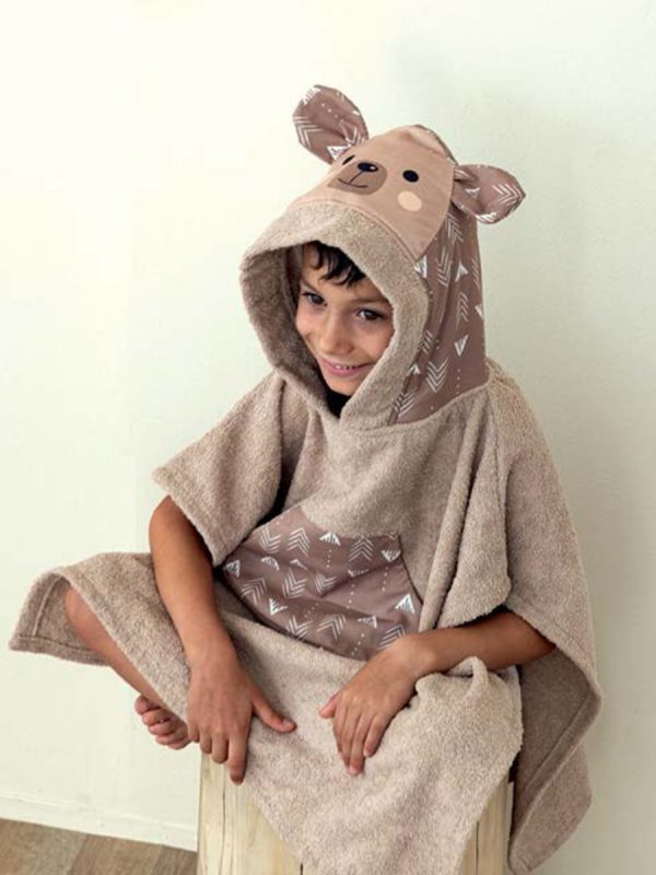 Palamaiki Παιδικό Πόντσο 70x120 Teddy - Image 5