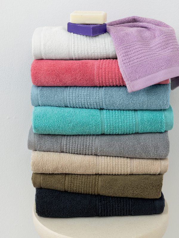 Palamaiki Πετσέτα Προσώπου 50x90 Roke Grey - Image 5