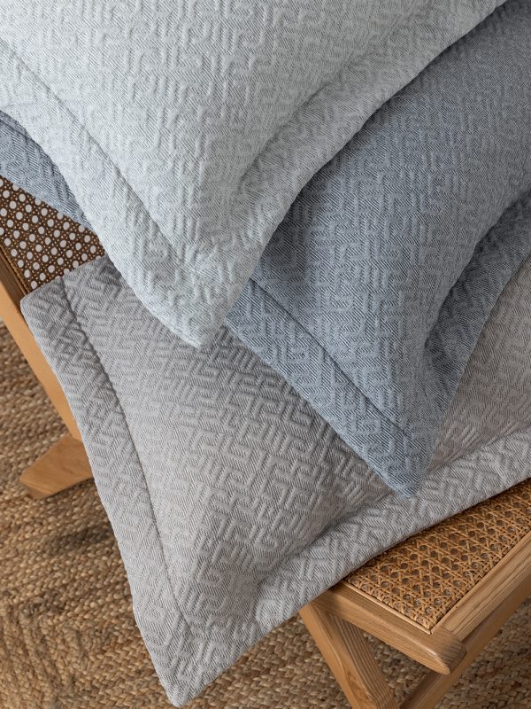 Palamaiki Ζεύγος Μαξιλαροθήκες Διακοσμητικές 50x70 Zoe Silver - Image 5