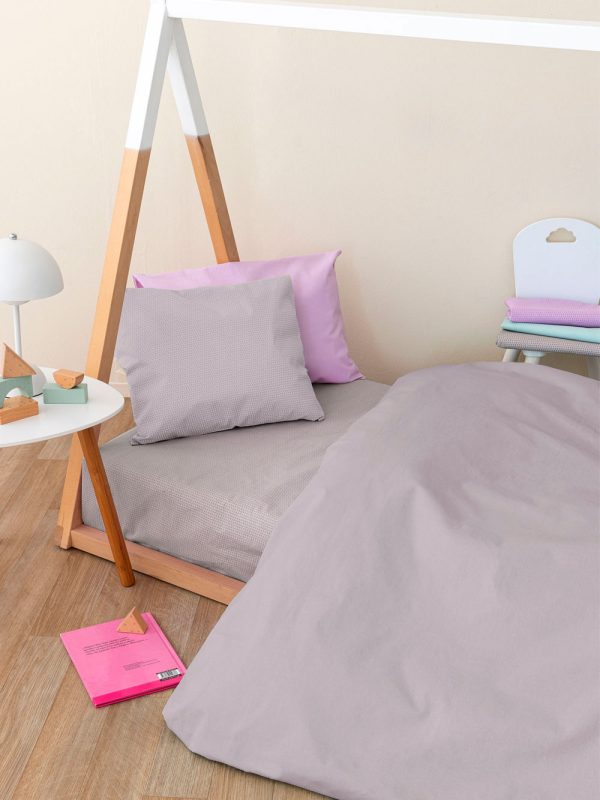 Palamaiki Σεντόνι Κούνιας Με Λάστιχο 70x140+20 Totem Silver - Image 8