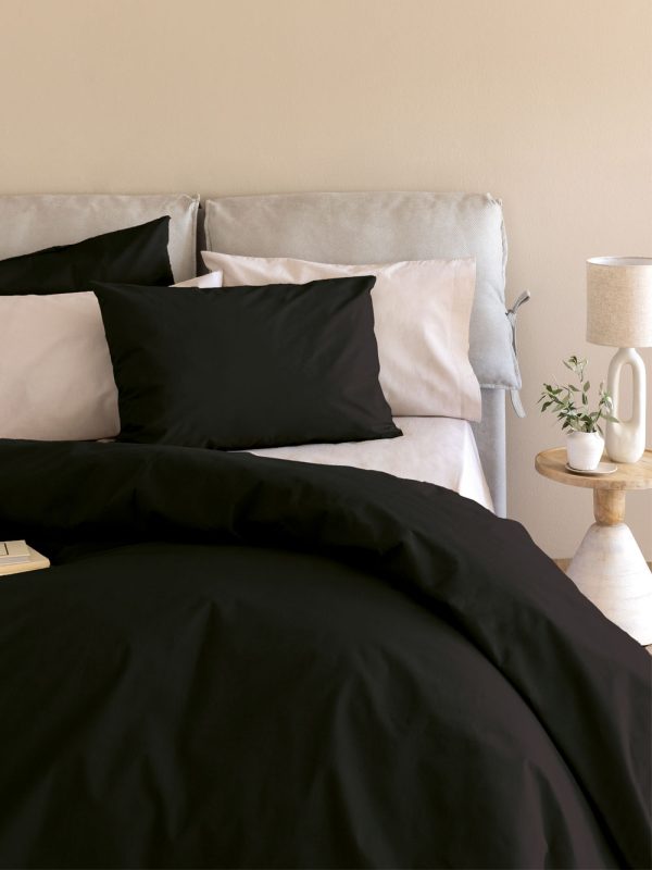 Palamaiki Παπλωματοθήκη Υπέρδιπλη 240x250 Etoile/2 Jet Black - Image 6