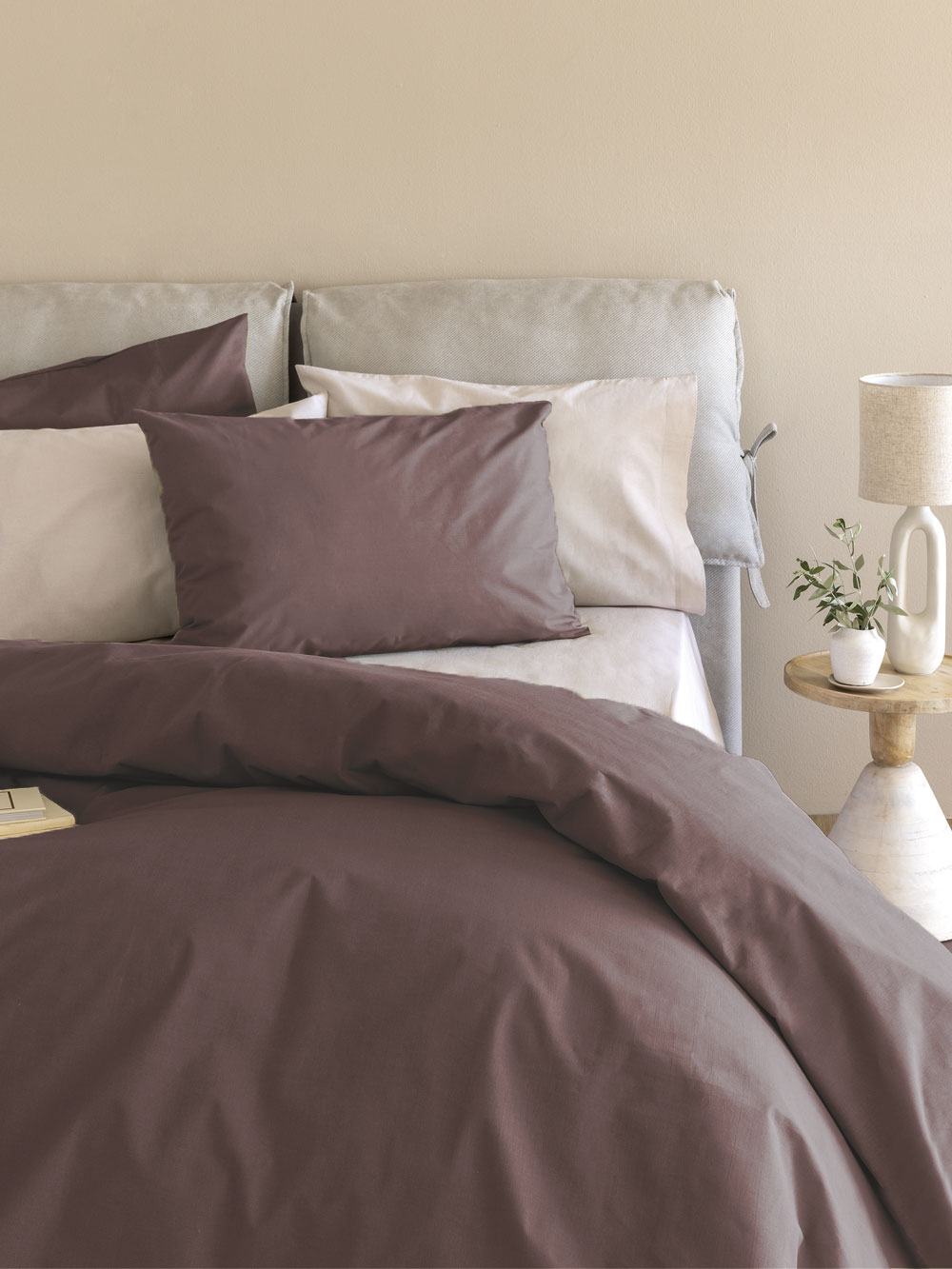 Palamaiki Σετ Σεντόνια Μονά 170x260 Etoile/2 Brown - Image 4