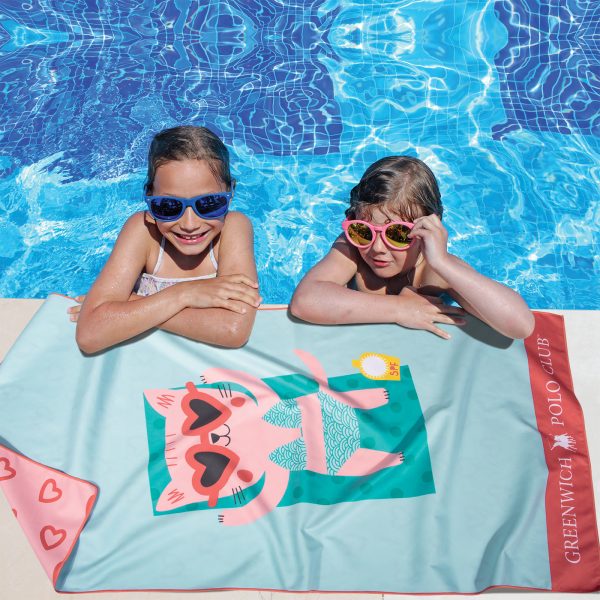 Greenwich Polo Club Πετσέτα Θαλάσσης 70x140 Junior Micro 4081 - Image 8