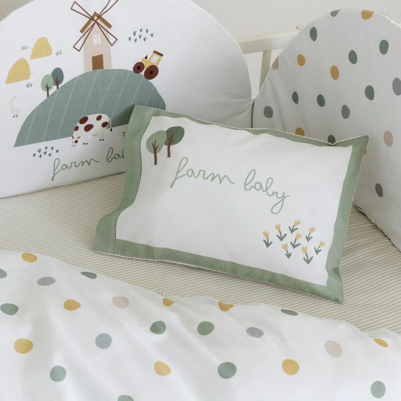 Nima Baby Σετ Παπλωματοθήκη Κούνιας 110x145 Farm Baby - Image 2