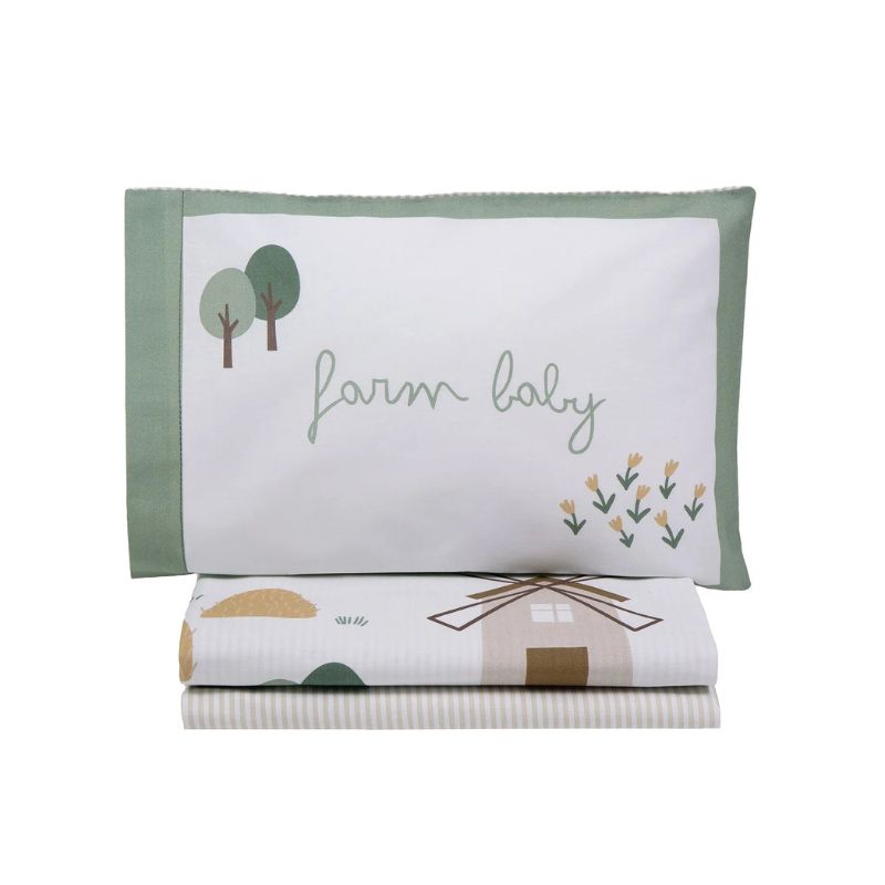 Nima Baby Σετ Παπλωματοθήκη Κούνιας 110x145 Farm Baby - Image 3