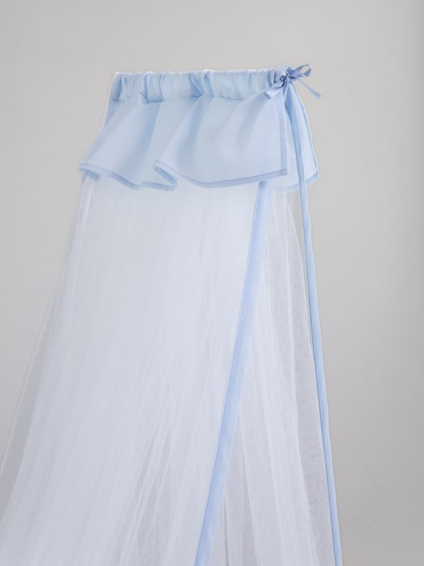 Nima Home Κουνουπιέρα Κούνιας 200x600 Baby Nappy Light Blue - Image 5