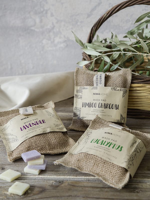 Nima Home Σαπούνι/Σφουγγάρι Απολέπισης 140gr Wash Pad Eucalyptus - Image 4