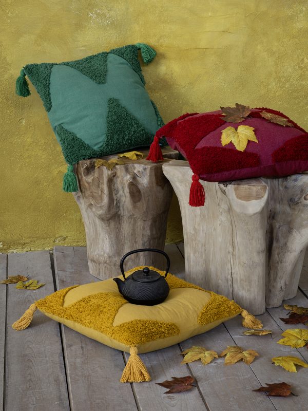 Nima Home Διακοσμητικό Μαξιλάρι 45x45 Amadeo Dark Green - Image 4