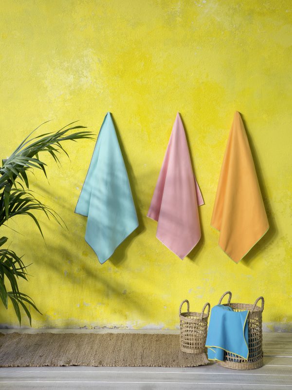 Nima Kids Πετσέτα Θαλάσσης 70x140 Micro Riva Orange - Image 4