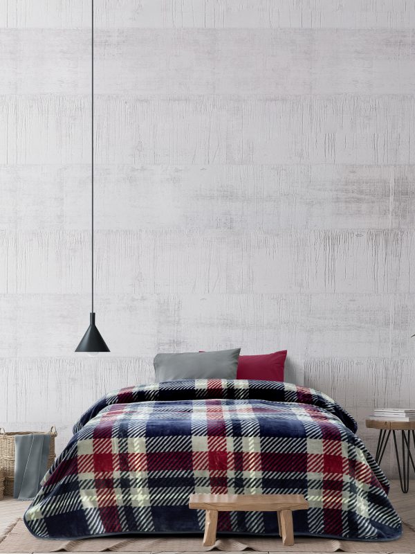 Kocoon Home Κουβέρτα Βελουτέ Μονή 160x220 Colin - Image 5