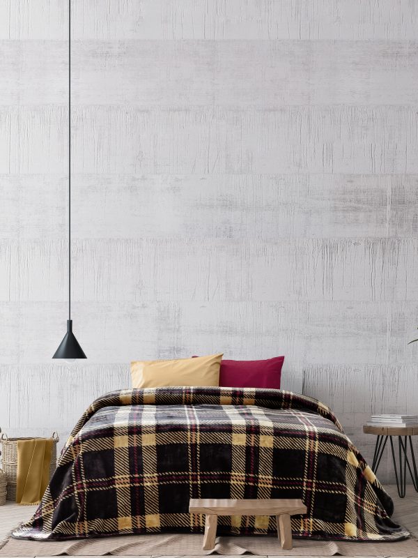 Kocoon Home Κουβέρτα Βελουτέ Μονή 160x220 Olivia - Image 5