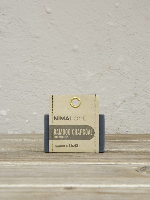 Nima Home Σαπούνι Χειροποίητο 100gr Bamboo Charcoal - Image 4