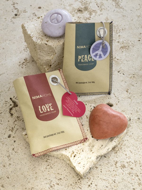 Nima Home Σαπούνι Χειροποίητο 90gr Red Jasmine Rice - Love - Image 5