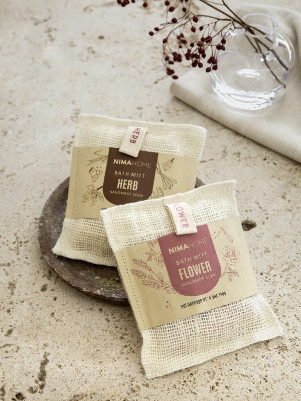 Nima Home Σαπούνι/Σφουγγάρι Απολέπισης 140gr Wash Pad - Herb - Image 4