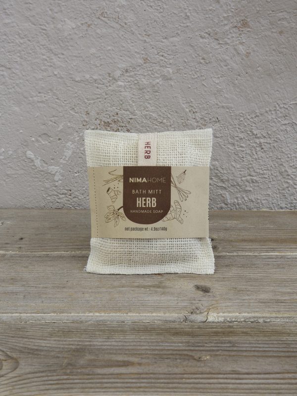 Nima Home Σαπούνι/Σφουγγάρι Απολέπισης 140gr Wash Pad - Herb - Image 5