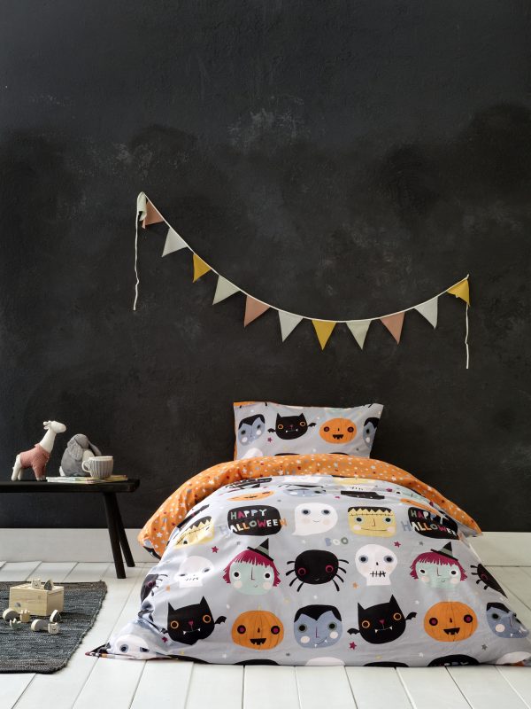 Nima Kids Σετ Σεντόνια Μονά 170×255 Happy Halloween - Image 4