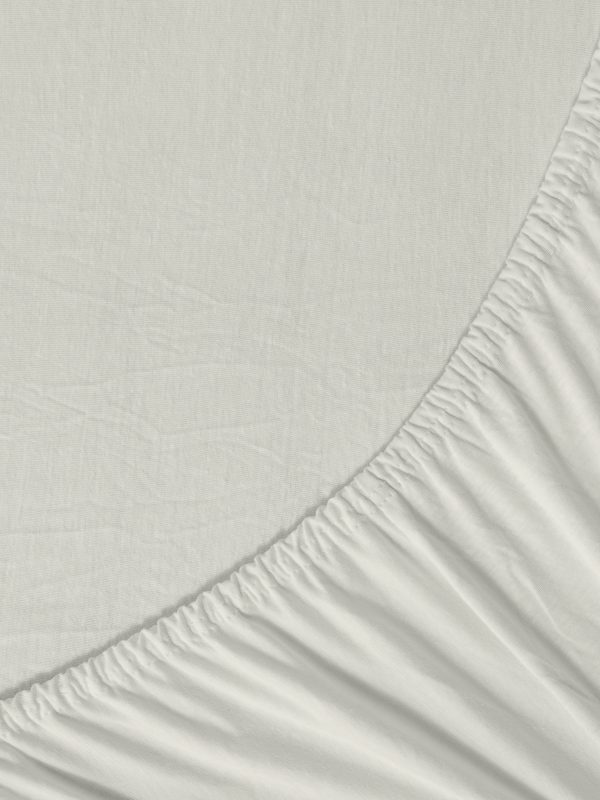 Nima Home Σεντόνι King Size Με Λάστιχο 180x200+40 Tender Oat Beige - Image 4