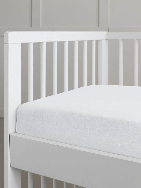 Nima Baby Σεντόνι Κούνιας Με Λάστιχο 70x140+15 Tender White - Image 4