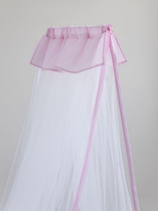 Nima Baby Κουνουπιέρα Κούνιας 240x600 Nappy Soft Pink - Image 4