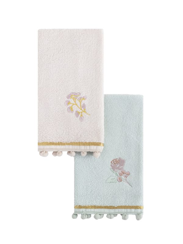 Nima Home Σετ Πετσέτες Χεριών 2 Τμχ, 30x50 Floral - Image 4