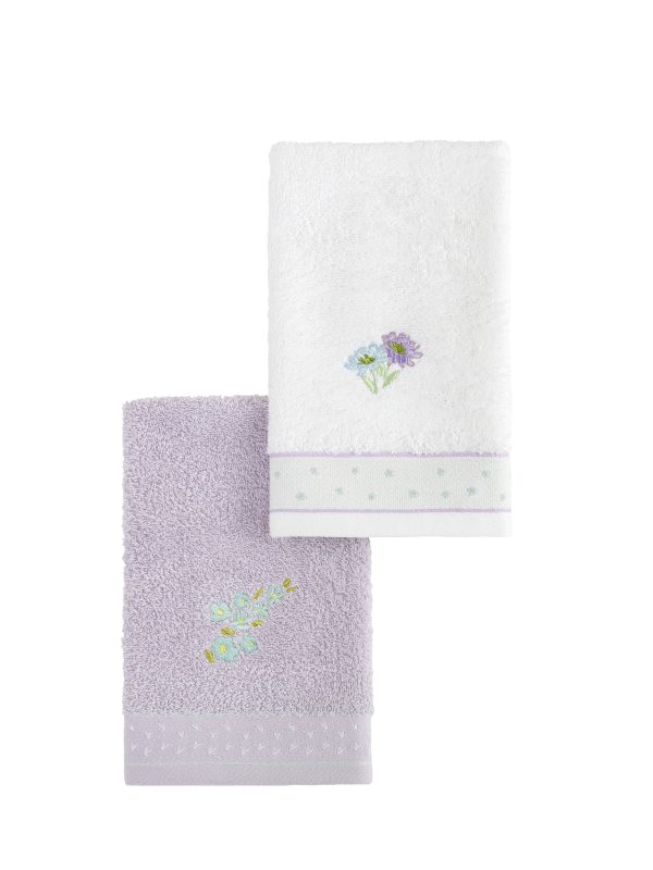 Nima Home Σετ Πετσέτες Χεριών 2 Τμχ, 30x50 Lavender - Image 4
