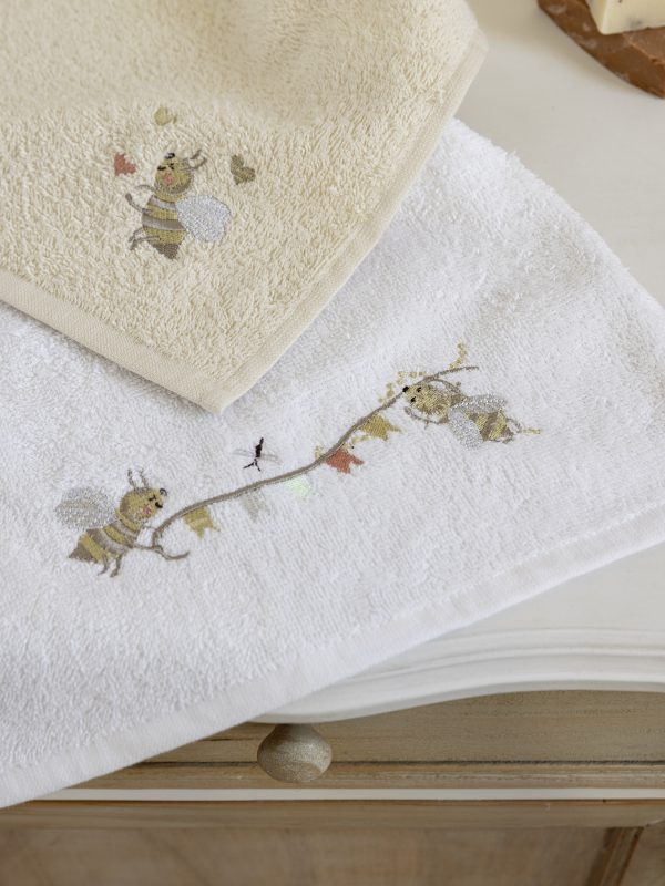 Nima Baby Σετ Πετσέτες Λαβέτες 2 Τμχ. 30x30 Honey - Image 4