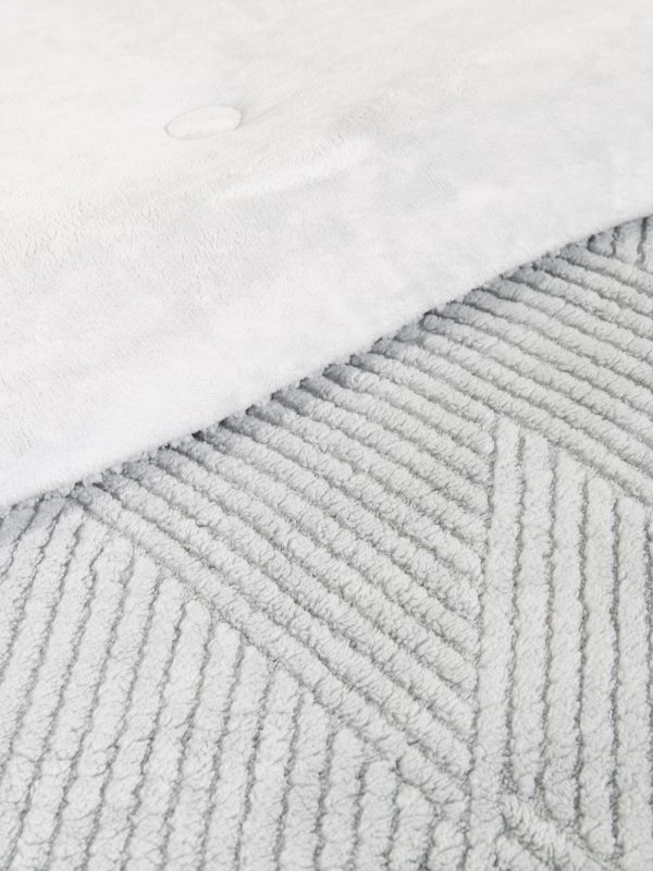 Nima Home Κουβερτοπάπλωμα King Size 240x260 Velva Light Gray - Image 4