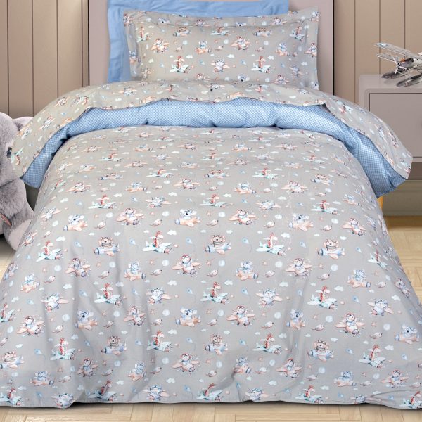 Greenwich Polo Club Σετ Σεντόνια Μονά 170x260 Junior 8851 - Image 5