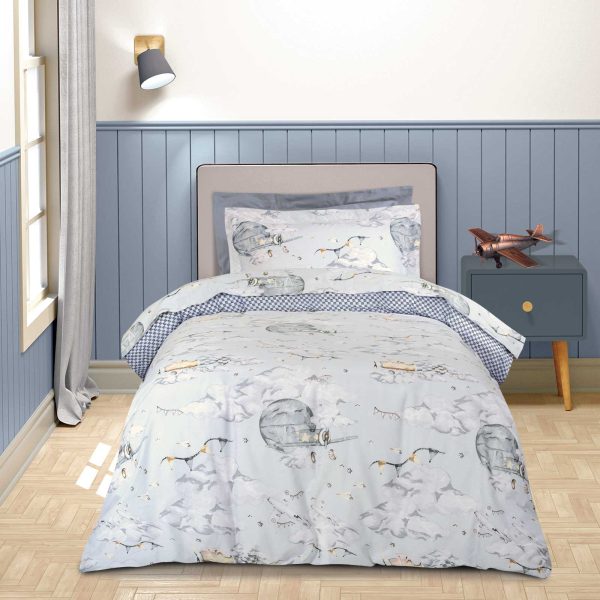 Greenwich Polo Club Σετ Σεντόνια Μονά 170x260 Junior 8852 - Image 10