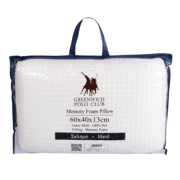 Greenwich Polo Club Μαξιλάρι ΄Υπνου 40x60+13 Memory Foam Hard 2343 - Image 11