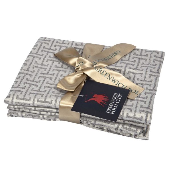 Greenwich Polo Club Σετ Πετσέτες Φαγητού 4 Τμχ. 40x40 3005 - Image 5