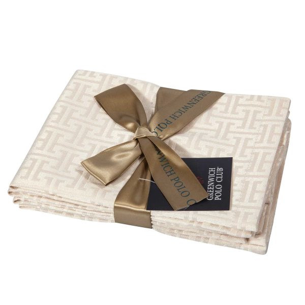 Greenwich Polo Club Σετ Πετσέτες Φαγητού 4 Τμχ. 40x40 3009 - Image 6