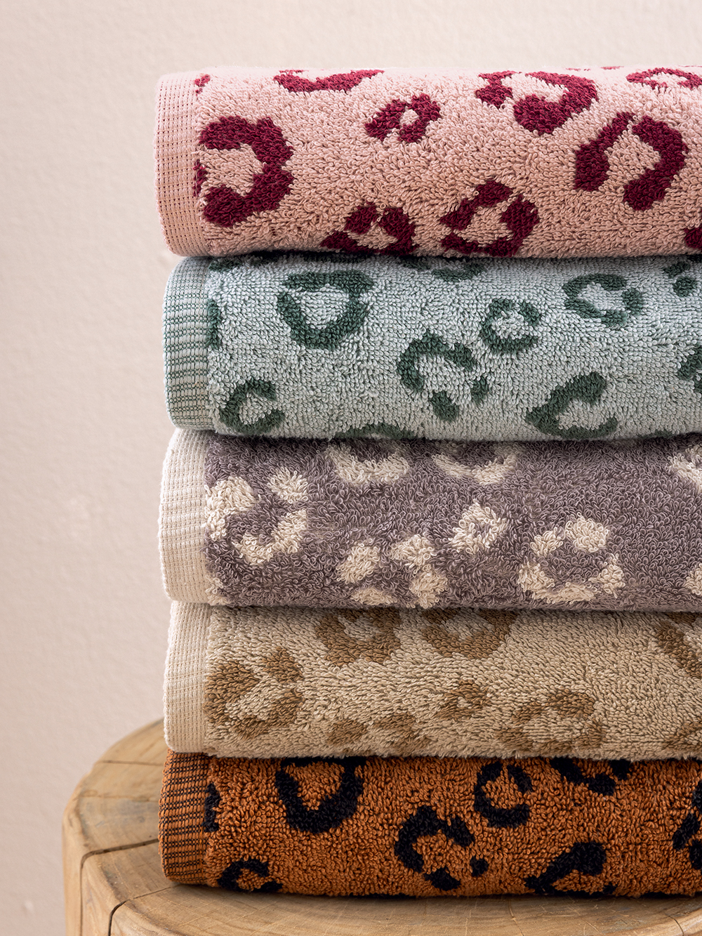 Palamaiki Σετ Πετσέτες 3 Τμχ. 30x50, 50x90, 70x140 Pam Rose - Image 2