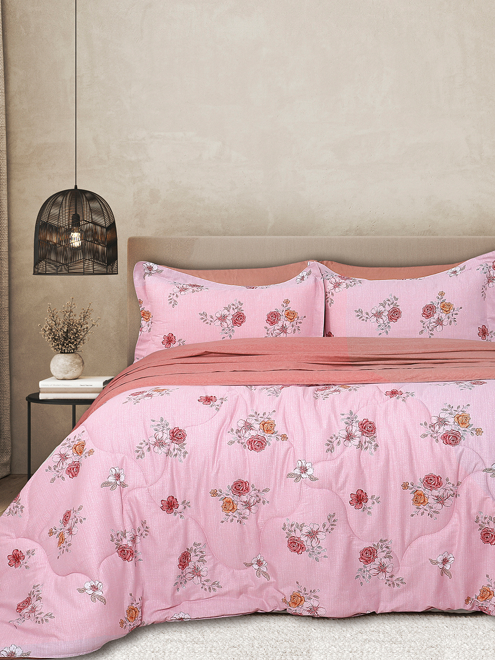 Palamaiki Σετ Πάπλωμα 230x250, & Σεντόνια Υπέρδιπλα 230x260 Bed In A Bag B0694