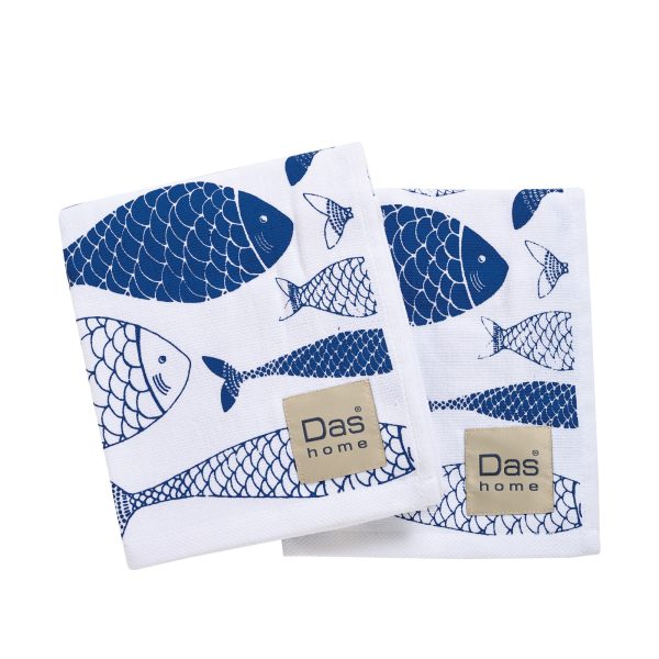 Das Home Σετ Ποτηρόπανα 2 Τμχ. 40x60 Kitchen 0737 - Image 4