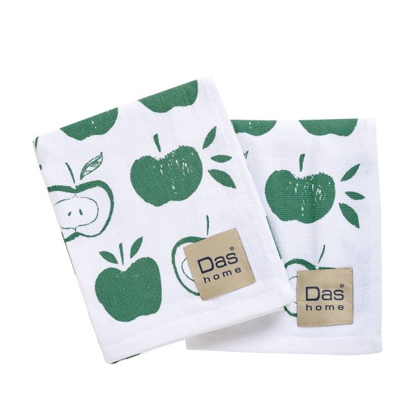 Das Home Σετ Ποτηρόπανα 2 Τμχ. 40x60 Kitchen 0739 - Image 5